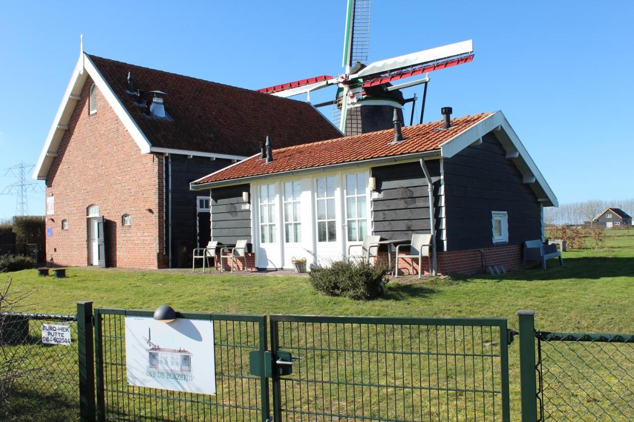 Bij Molen De Blazekop, Rustig En Landelijk Ovezande Esterno foto